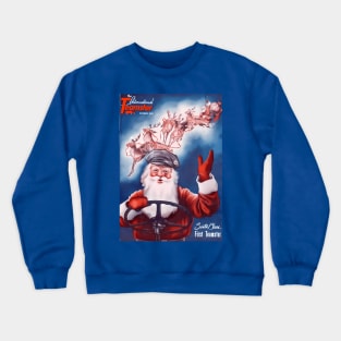 Santa Claus: Delivering Joy and Justice as the First Teamster Crewneck Sweatshirt